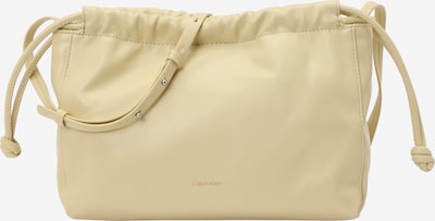 Sutraukiama rankinė iš Calvin Klein Jeans, spalva – pastelinė geltona, Prekių apžvalga