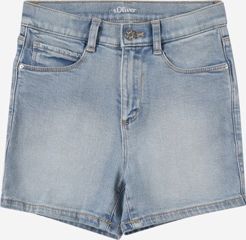 s.Oliver regular Jeans i blå: forside