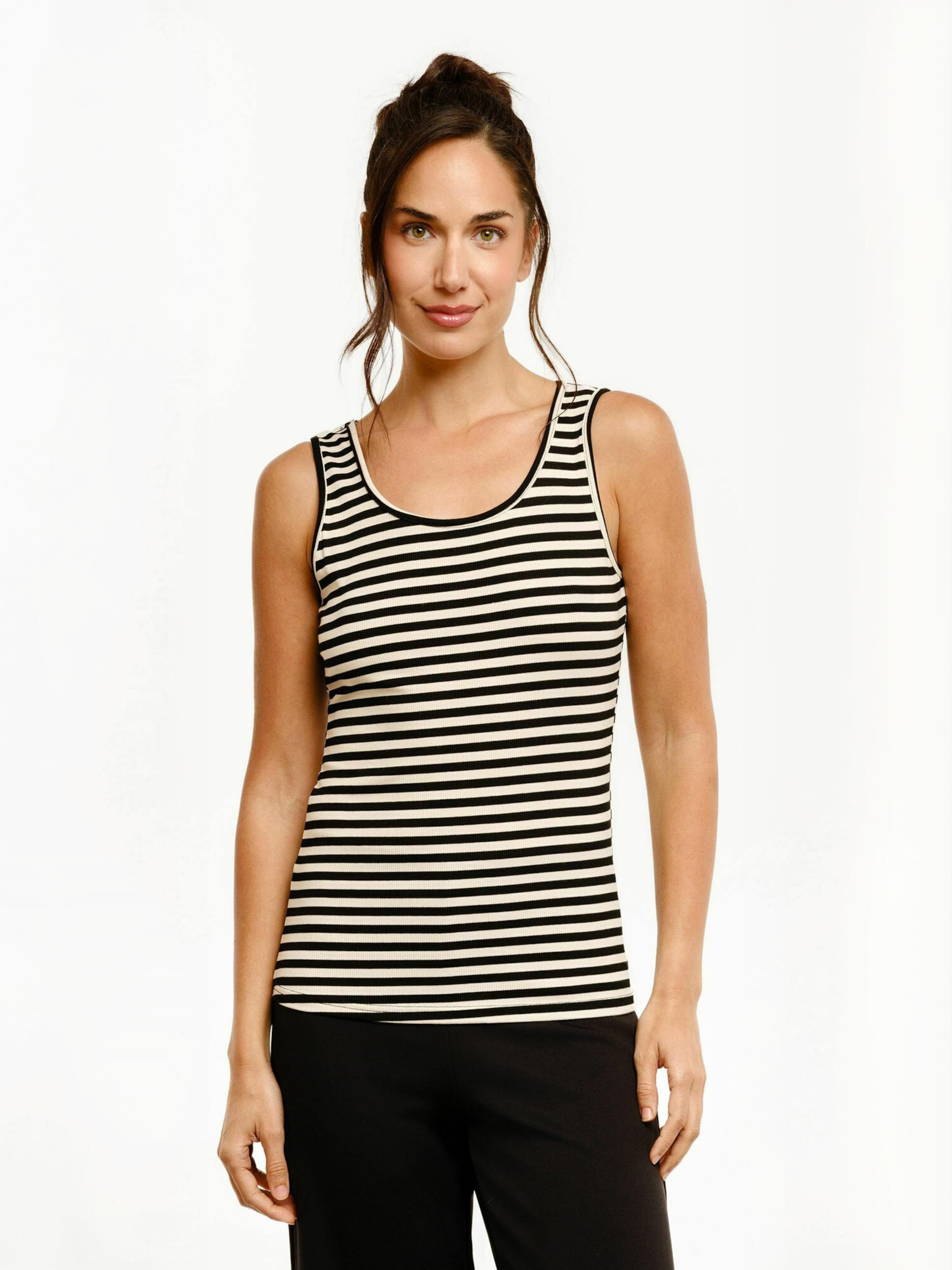Liberte Essentiel - Top ' NATALIA ' en negro: frente