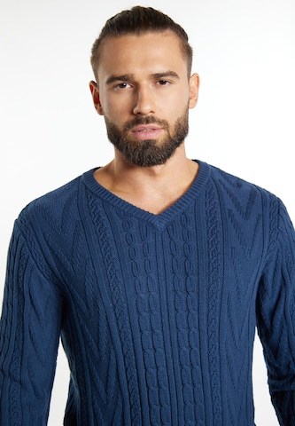 Pull-over DreiMaster Vintage en bleu