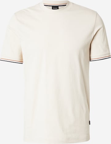 smėlio BOSS Marškinėliai 'Thompson 04': priekis