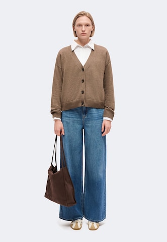 GAP Плетена жилетка в кафяво