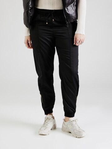 ONLY Carmakoma Tapered Broek 'CARMelia' in Zwart: voorkant