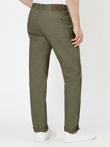 REDPOINT Slimfit Hose in Braun