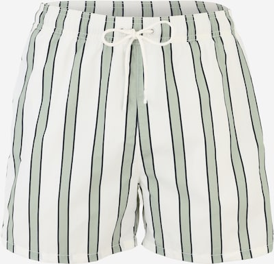 Tommy Hilfiger Underwear Uimashortsit värissä oliivi / musta / valkoinen, Tuotenäkymä