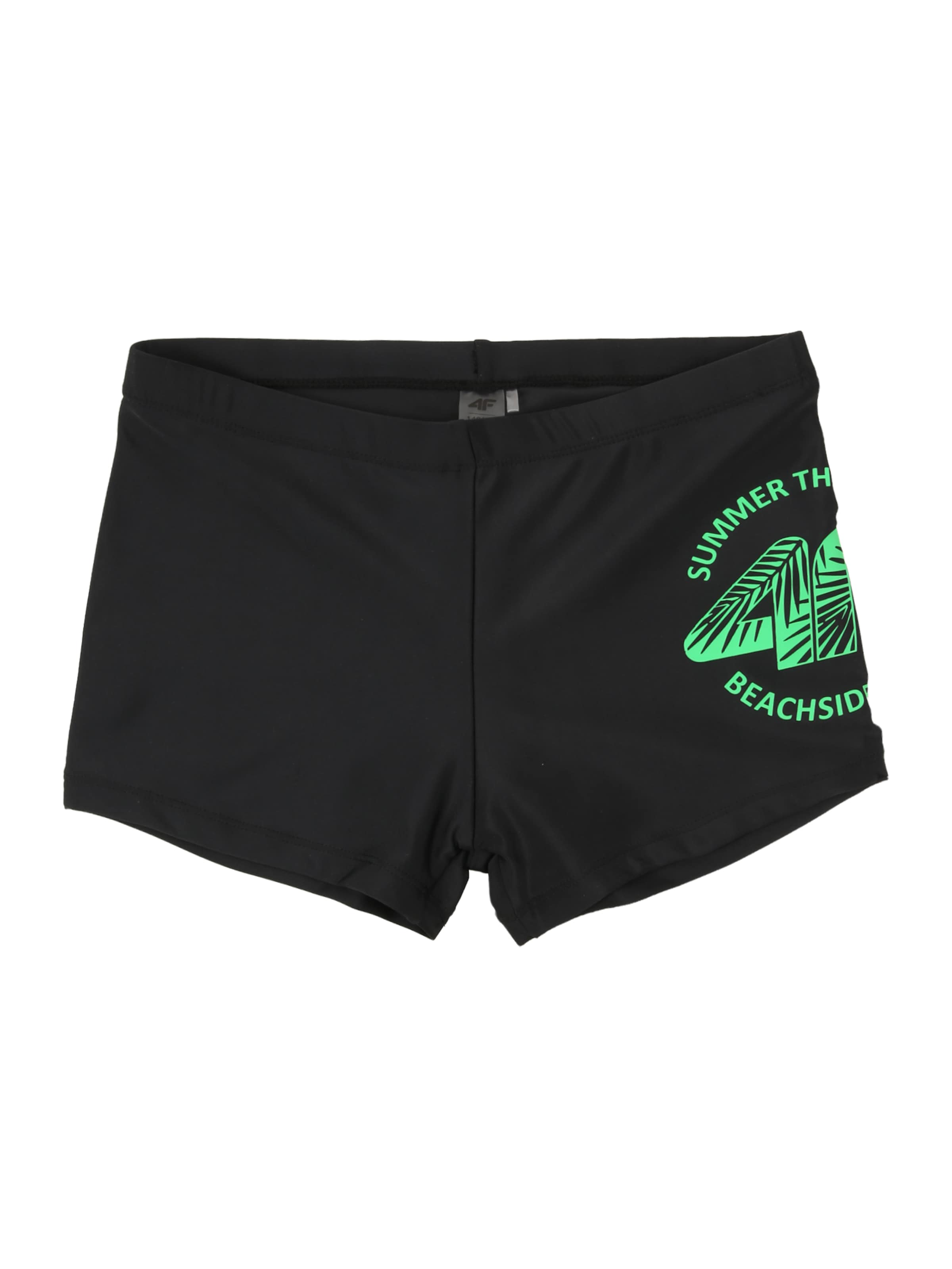 4F Junior Αθλητικό μαγιό σε μαύρο: μπροστά