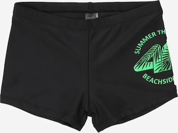 4F Junior Urheilullinen uima-asu värissä musta: etupuoli