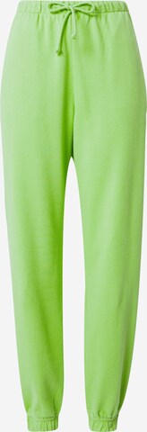 Tapered Pantaloni de la Monki pe verde: față