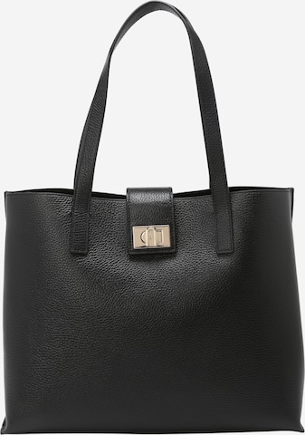 FURLA Shoppingväska 'ERACLE' i svart: framsida