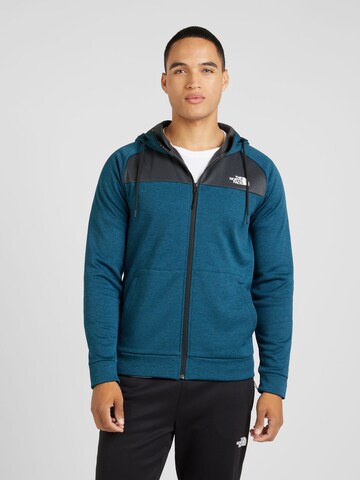 Veste de survêtement 'REAXION' THE NORTH FACE en vert : devant