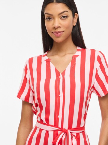 VILA Blousejurk 'VIIda Paya' in Rood