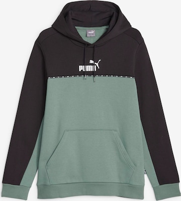 PUMA - Sweatshirt de desporto em verde: frente