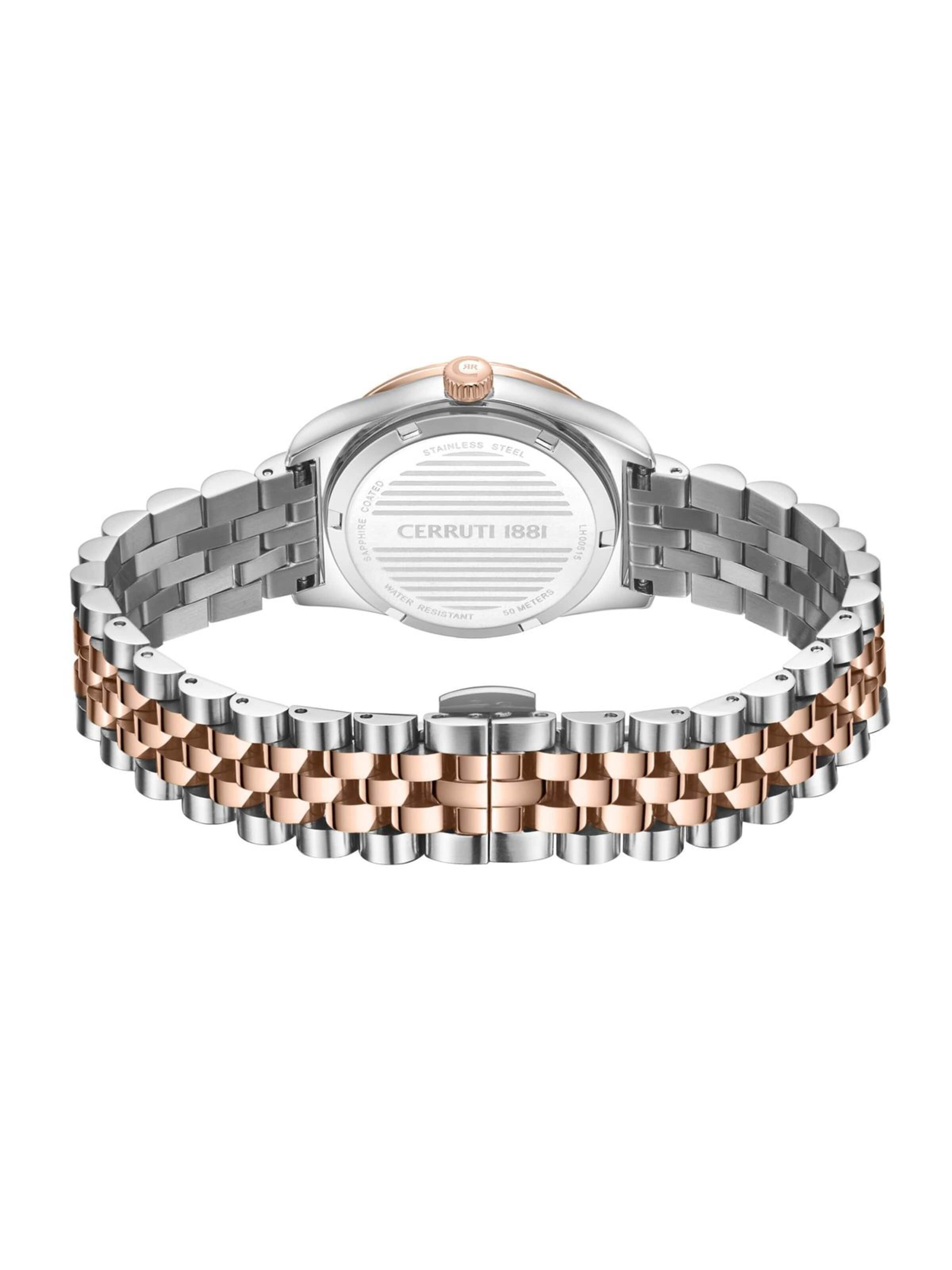 CERRUTI 1881 Analoguhr 'Date watch Cerruti Watch Baccio'‌‌‌‌‌‌‌‌‌ in Gold