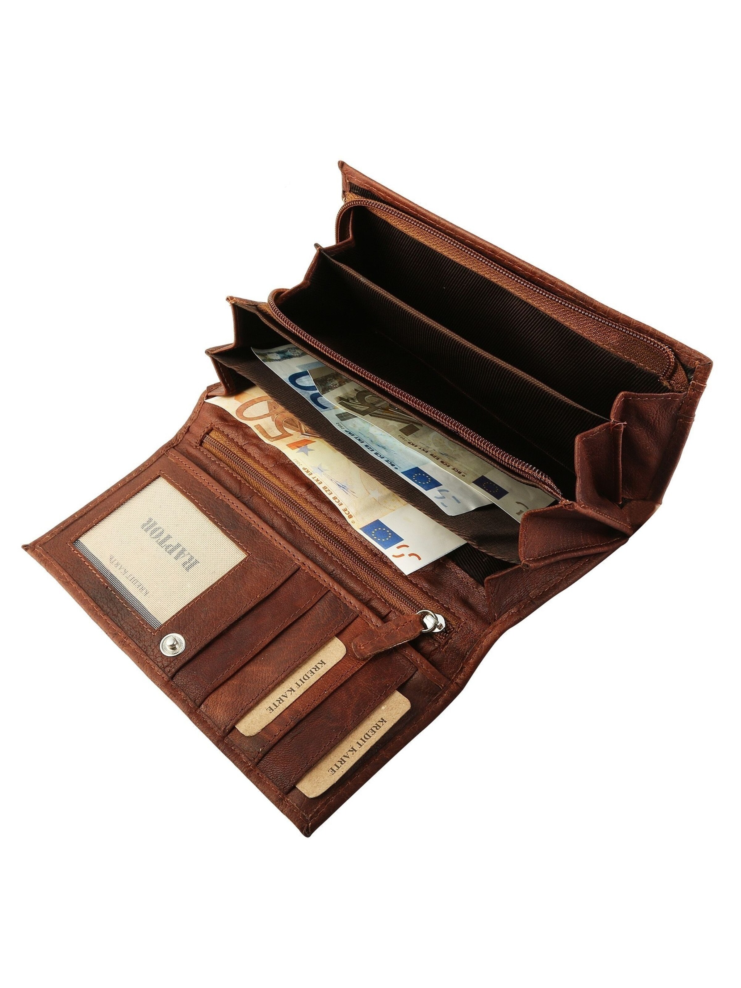 Raptor Wallet 'RA379, langlebig' in Brown