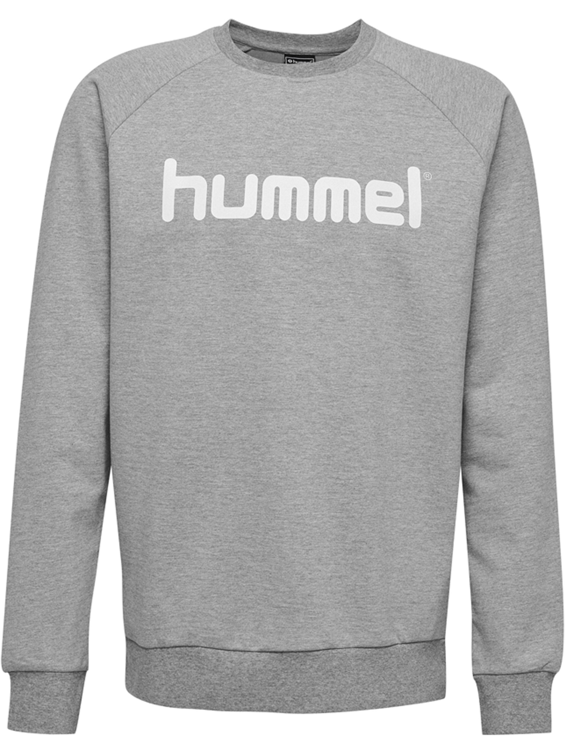 Hummel Sports sweatshirt in Grey: front