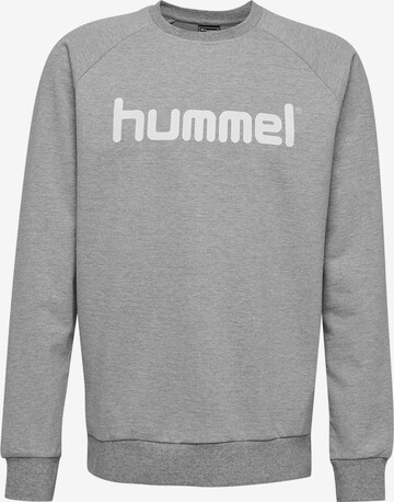 Hummel Sweatshirt in Grijs: voorkant