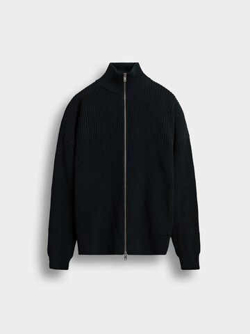 Burocs Strickjacke‌ in Schwarz: Vorderseite