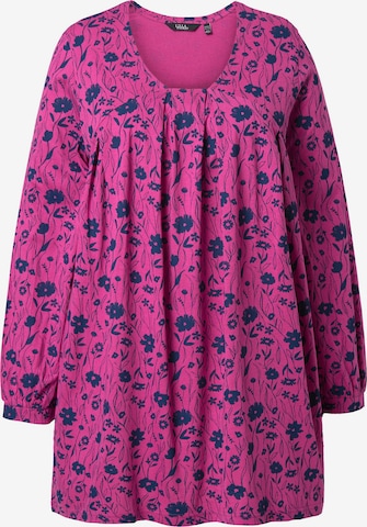 Chemisier Ulla Popken en rose : devant