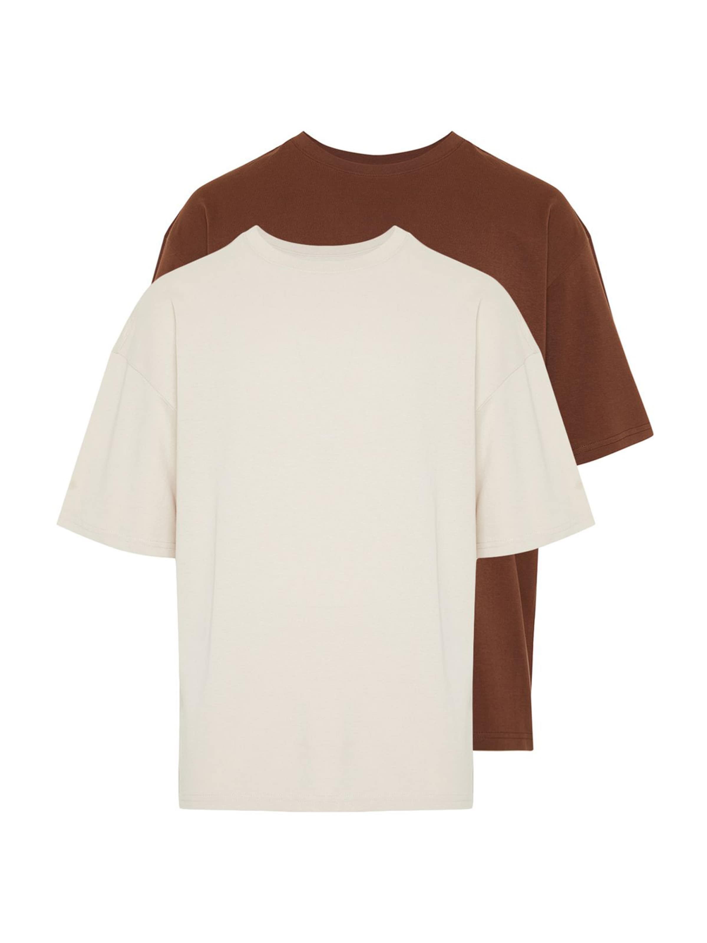 Trendyol T-Shirt in Braun: Vorderseite