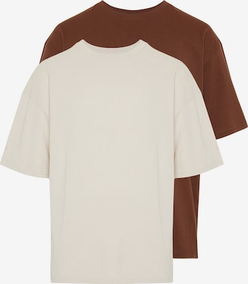 Trendyol T-Shirt in Braun: Vorderseite