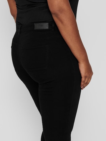 ONLY Carmakoma Skinny Jeans 'Karla' in Black