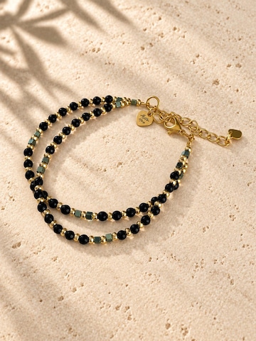 Alster Herz - Pulsera 'Black Soul' en negro