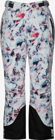 Ulla Popken Pants in White: front