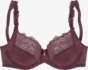 Push-up Soutien-gorge NUANCE en rouge : devant