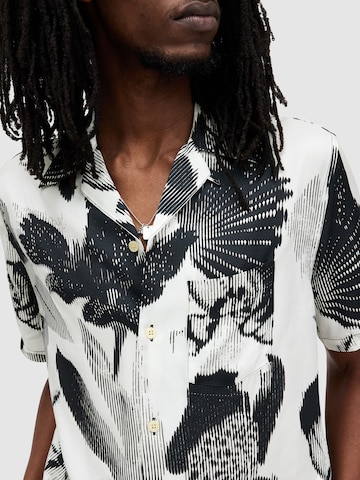 AllSaints Comfort fit Overhemd 'FREQUENCY' in Zwart