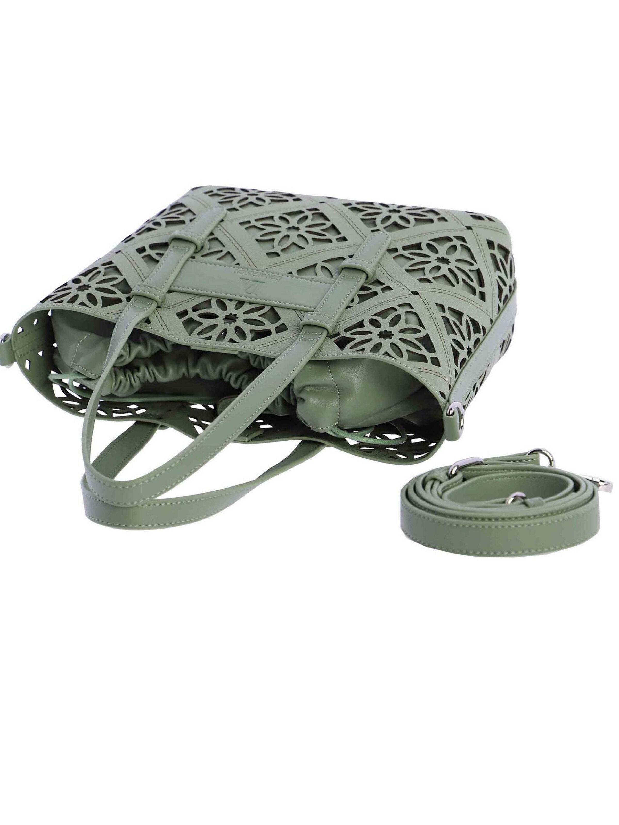 Don Algodon - Bolso de mano 'Irisa' en verde