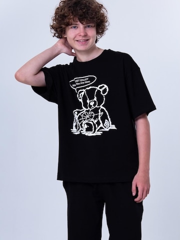WINKIKI Schlafanzug‌‌‌‌‌‌ in Schwarz