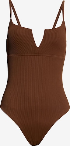 Maillot de bain Marks & Spencer en marron : devant