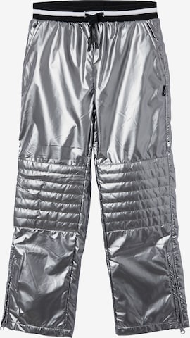 Gulliver Regular Pants in Silver: front