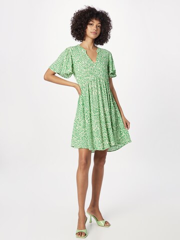 ICHI Dress 'Marrakech' in Green: front