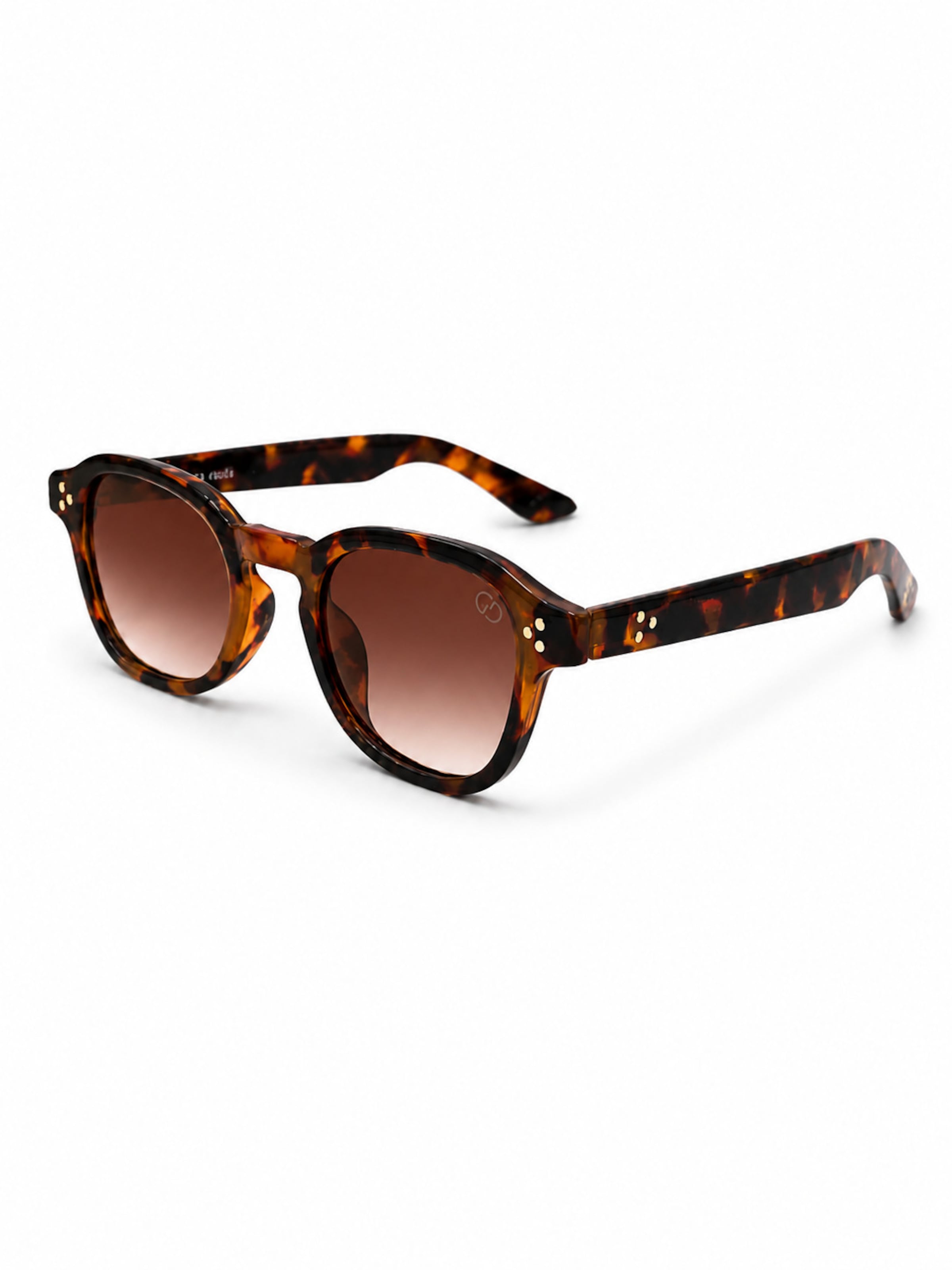 Lunettes de soleil 'Cirel' Gianni Kavanagh en marron : devant