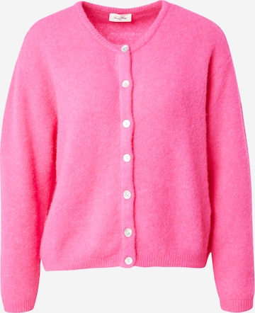 AMERICAN VINTAGE - Casaco de malha 'Vitow' em rosa: frente