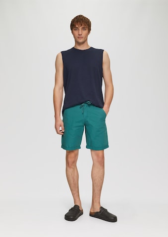 QS Regular Hose ' JOHN ' in Blau