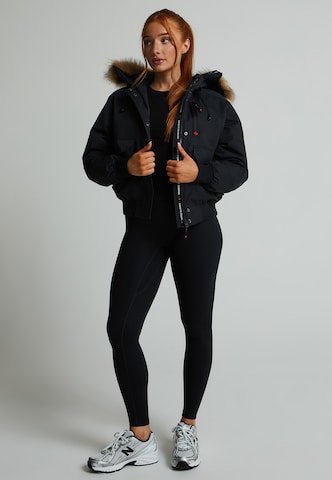 Veste d’hiver 'Gabellia' Zavetti Canada en noir