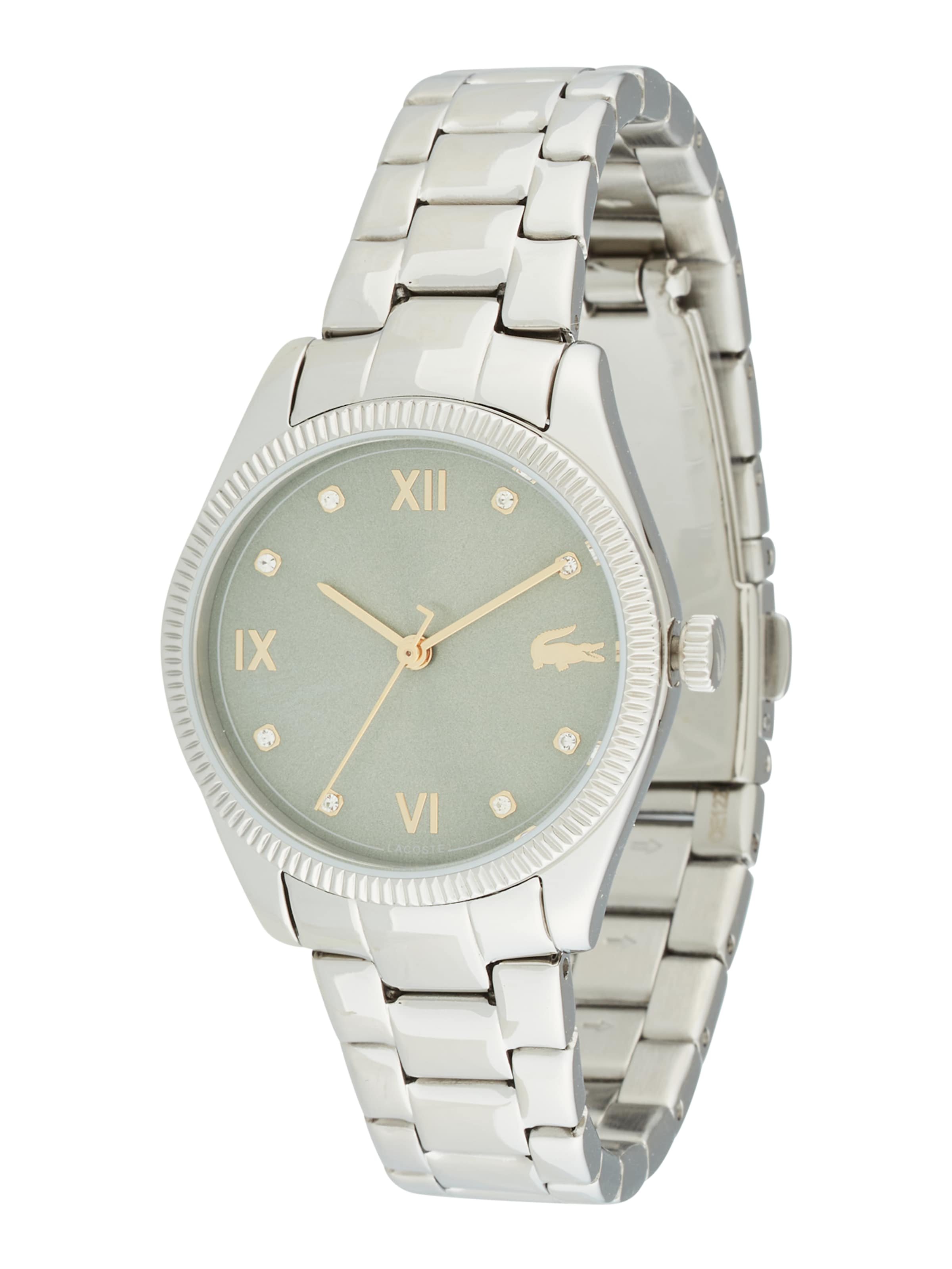 LACOSTE Analógové hodinky 'PARISIENNE' - Strieborná: predná strana