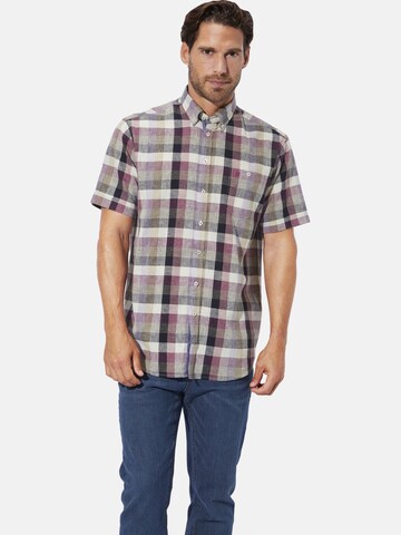 BABISTA Regular fit Overhemd 'Lencio' in Lila: voorkant
