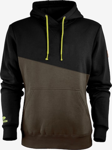 FORSBERG Sweatshirt 'Granson Hoodie' in Black: front