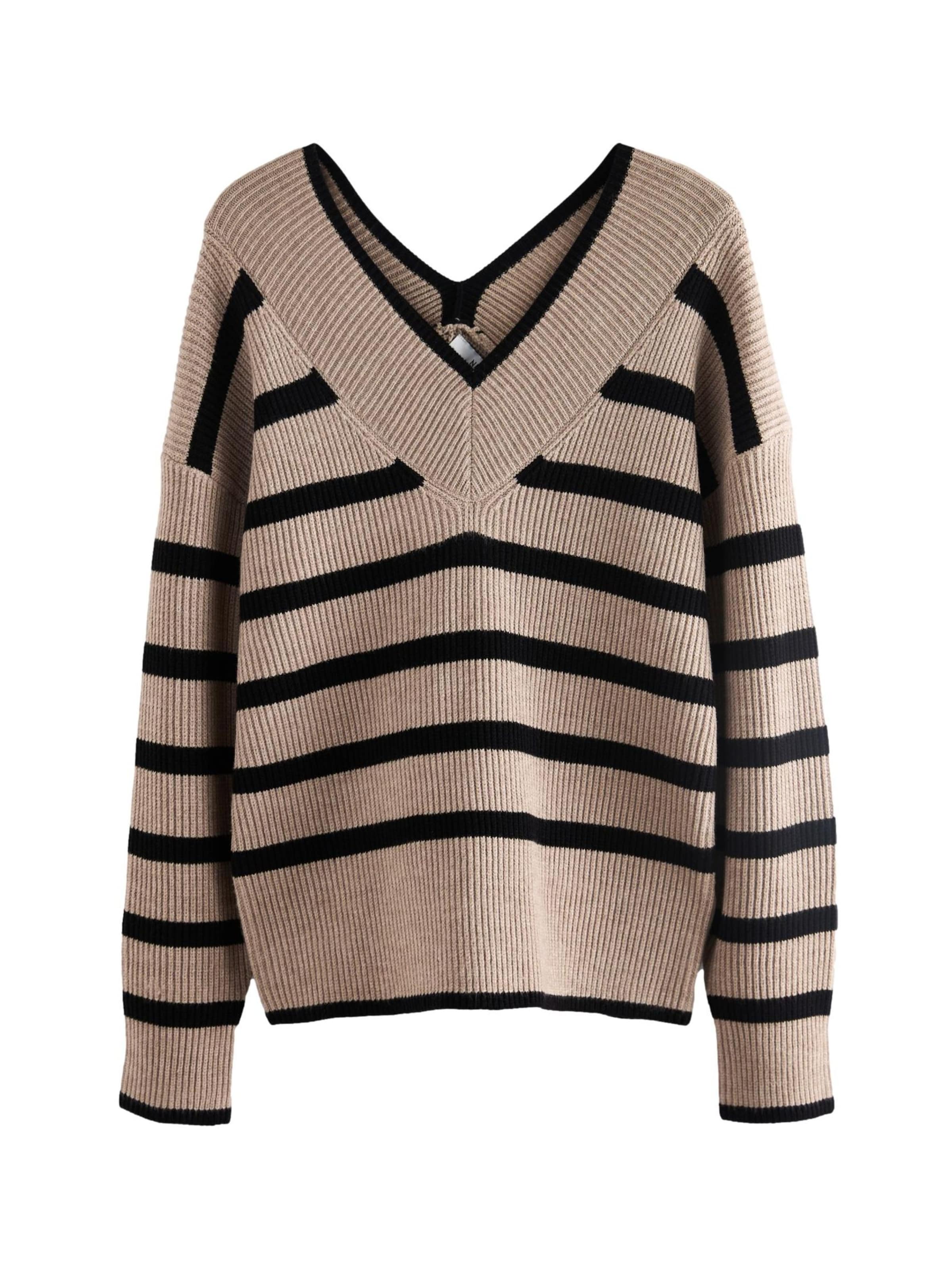 Next Trui in Bruin: voorkant