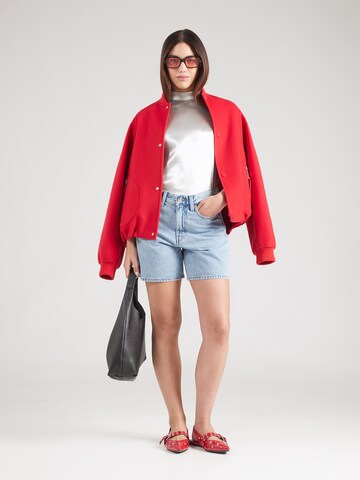 Calvin Klein Jeans Wide Leg Jeans in Blau