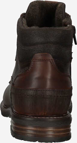 BULLBOXER Lace-Up Boots in Brown