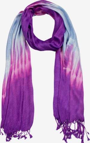 Sunsa Schal 'Sunsa' in Lila: Vorderseite