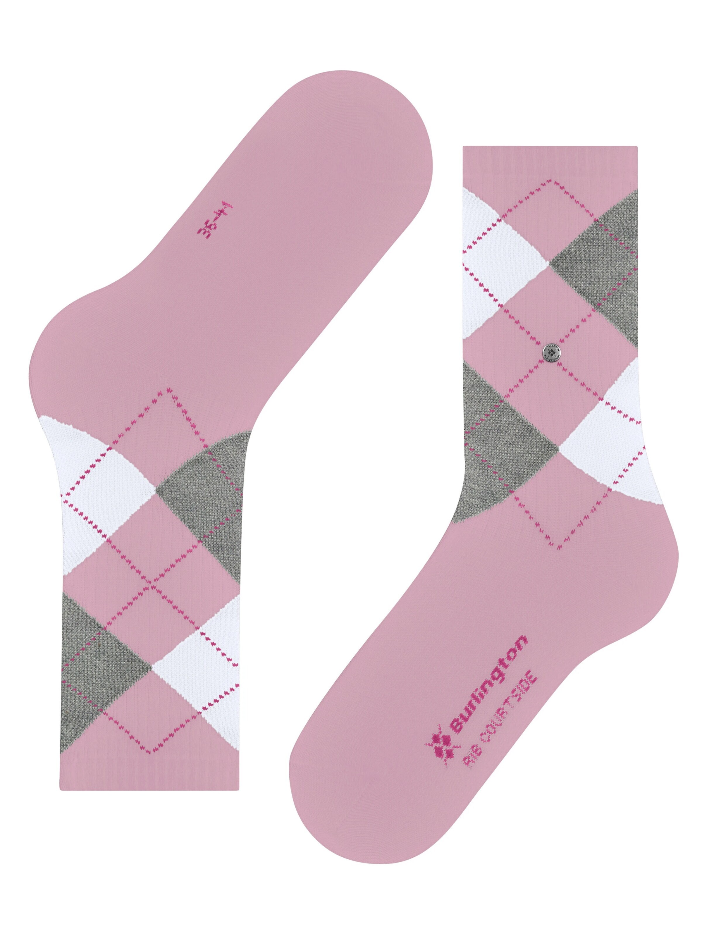 BURLINGTON Socken 'Rib Courtside'‌ in Pink