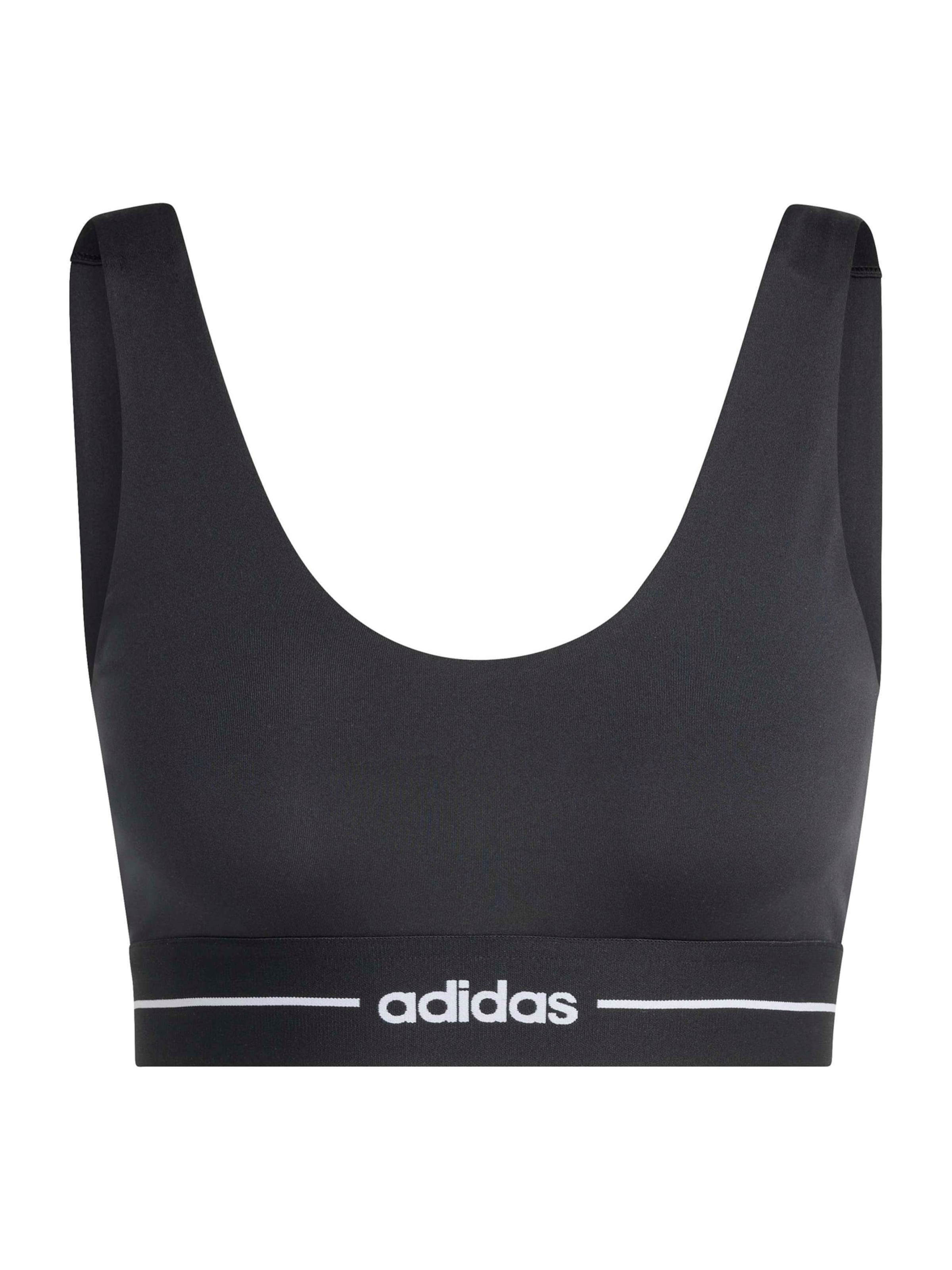 Bustier Soutien-gorge de sport 'HYG' ADIDAS PERFORMANCE en noir : devant