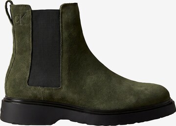 Calvin Klein Chelsea boots in Green: front