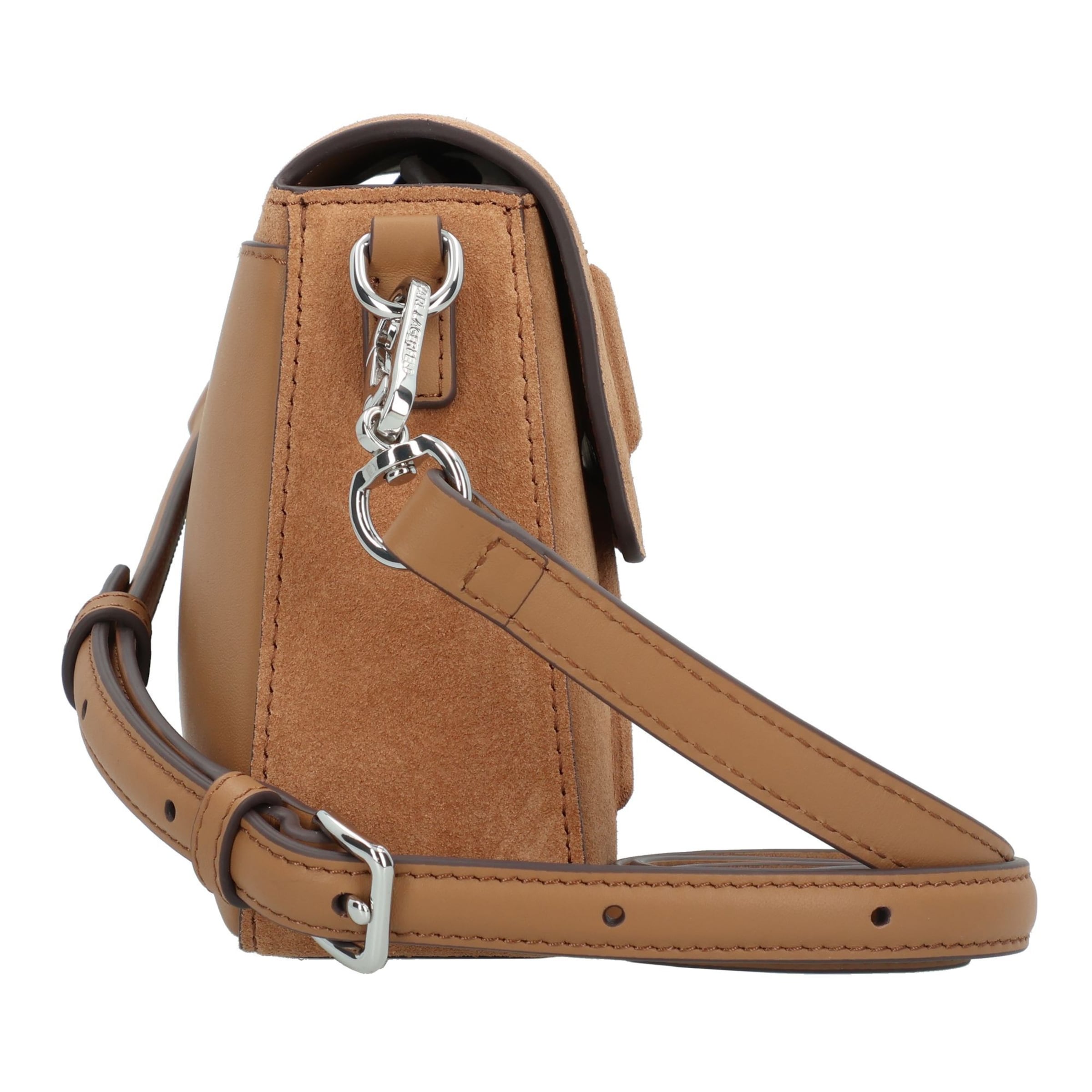 Karl Lagerfeld Crossbody bag 'Behind the Seams' in Brown