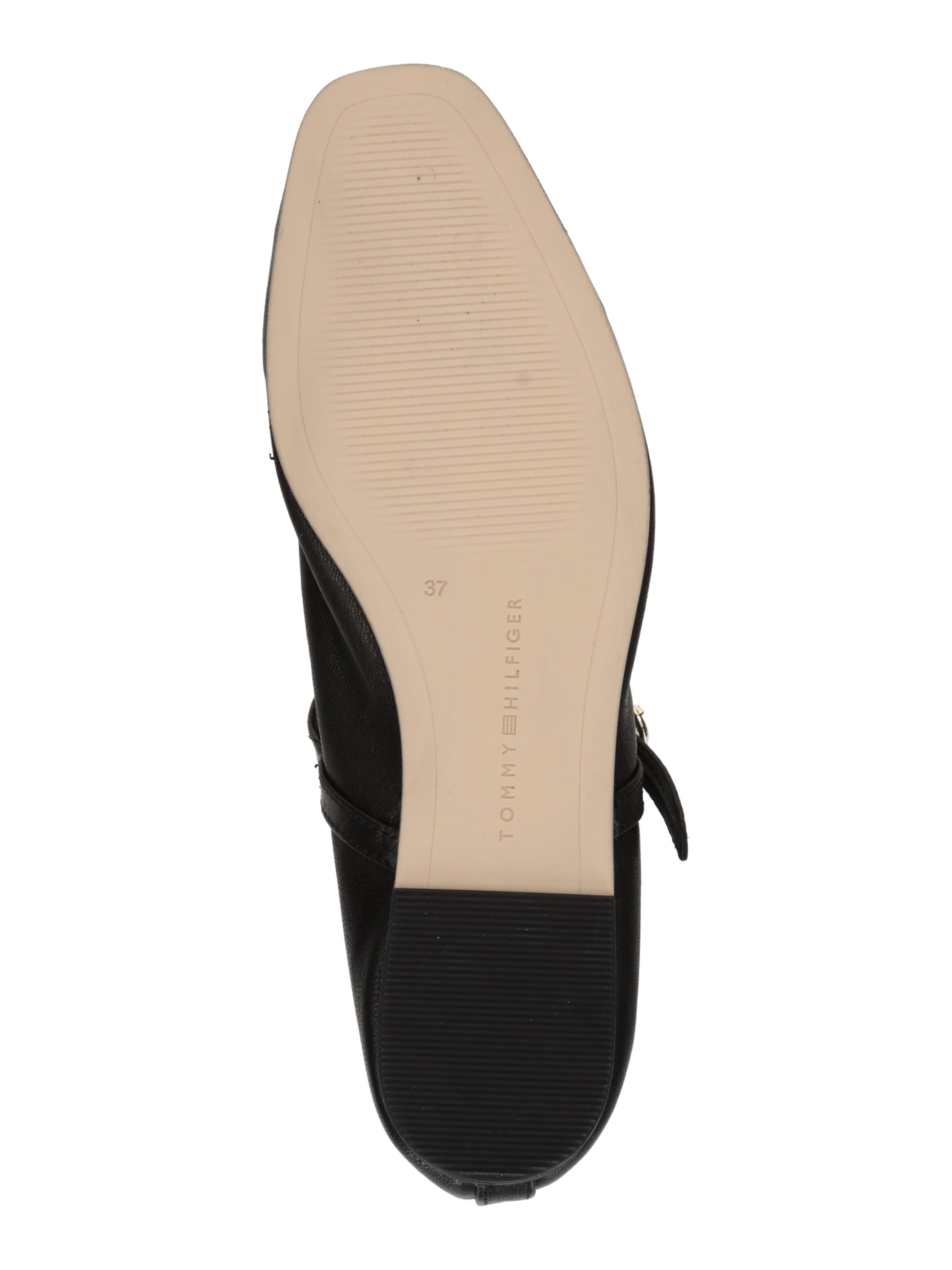 melns TOMMY HILFIGER Balerīnas ar siksniņu